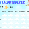 salah progress chart for kids